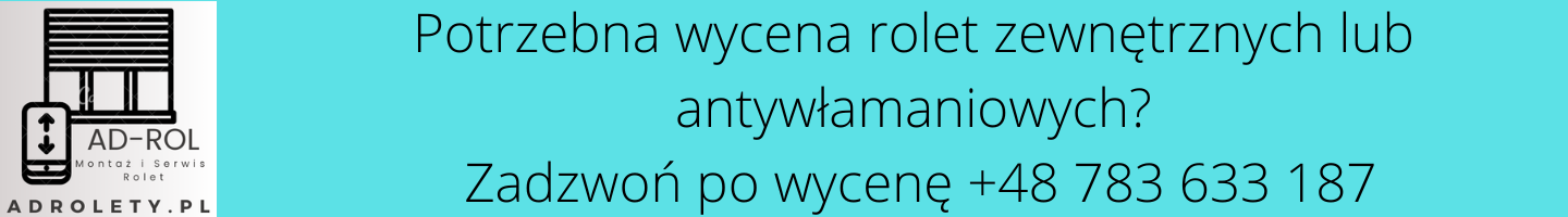 AD-Rol Rolety zewnętrzne Warszawa, Rolety